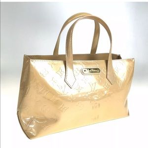 Louis Vuitton Wilshire PM Vernis Rose Florentin